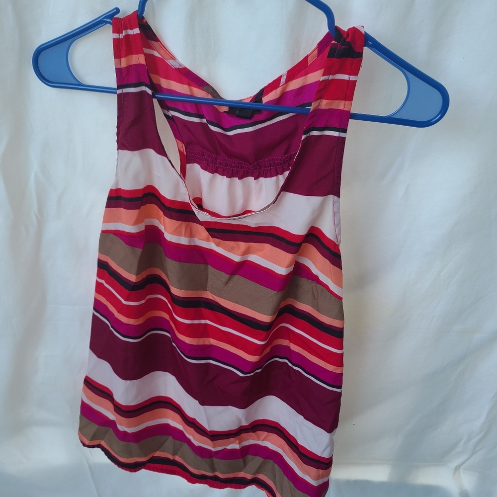 Mossimo multi-stripe tank medium
